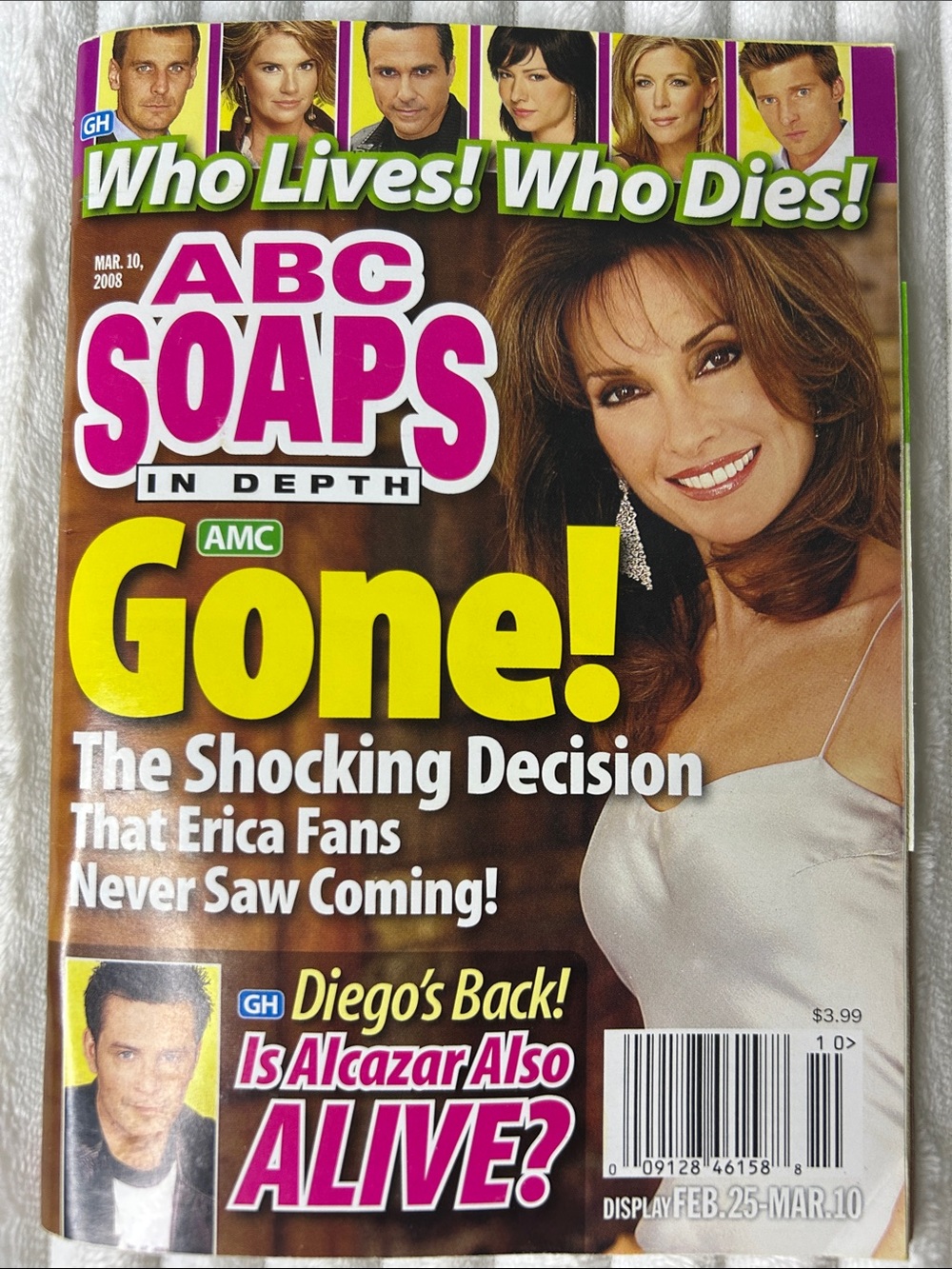 02/25/2008 - 03/10/2008 Vintage ABC Soaps In Depth Magazine - Volume 12 Issue 10